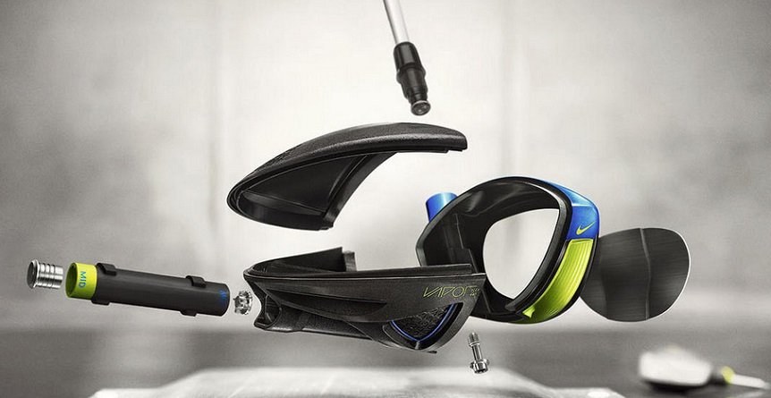 Explode view of Nike Vapor Flex 440 driver